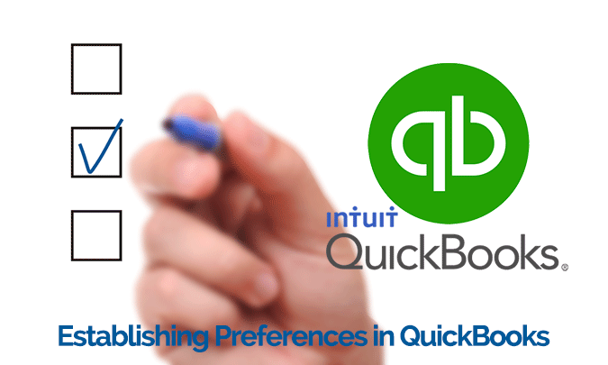 Establishing Preferences in QuickBooks