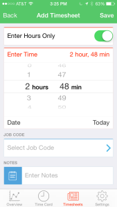 Add timesheets mobile - TSheets - Time tracking built for QuickBooks