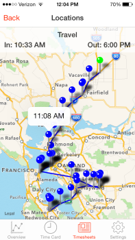 travel on mobile - TSheets - Time tracking built for QuickBooks