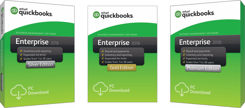 QBooks 2018 enterprise