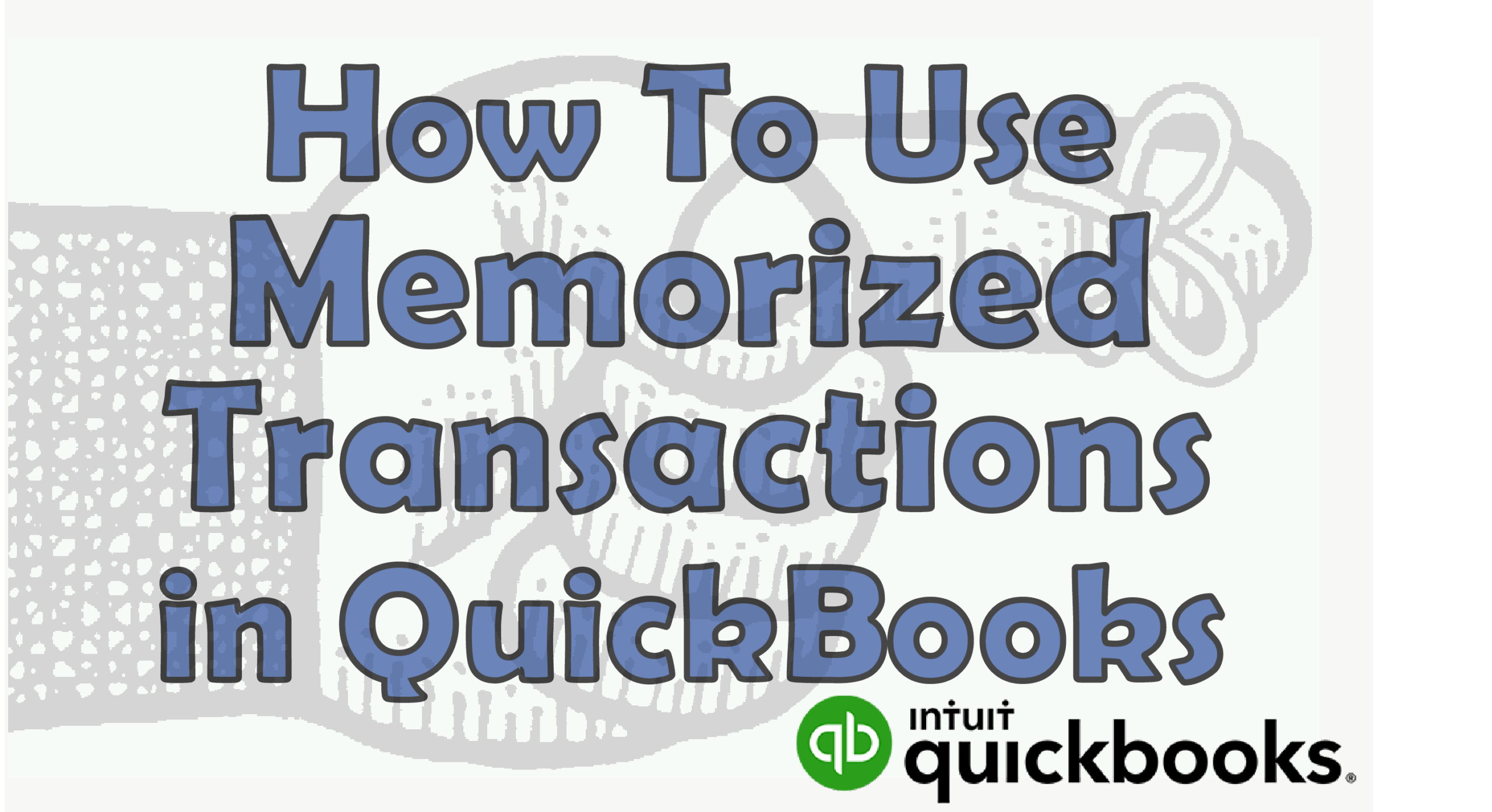 Memorized Transactions