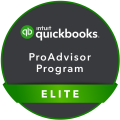 Elite QuickBooks ProAdvisor Program Badge