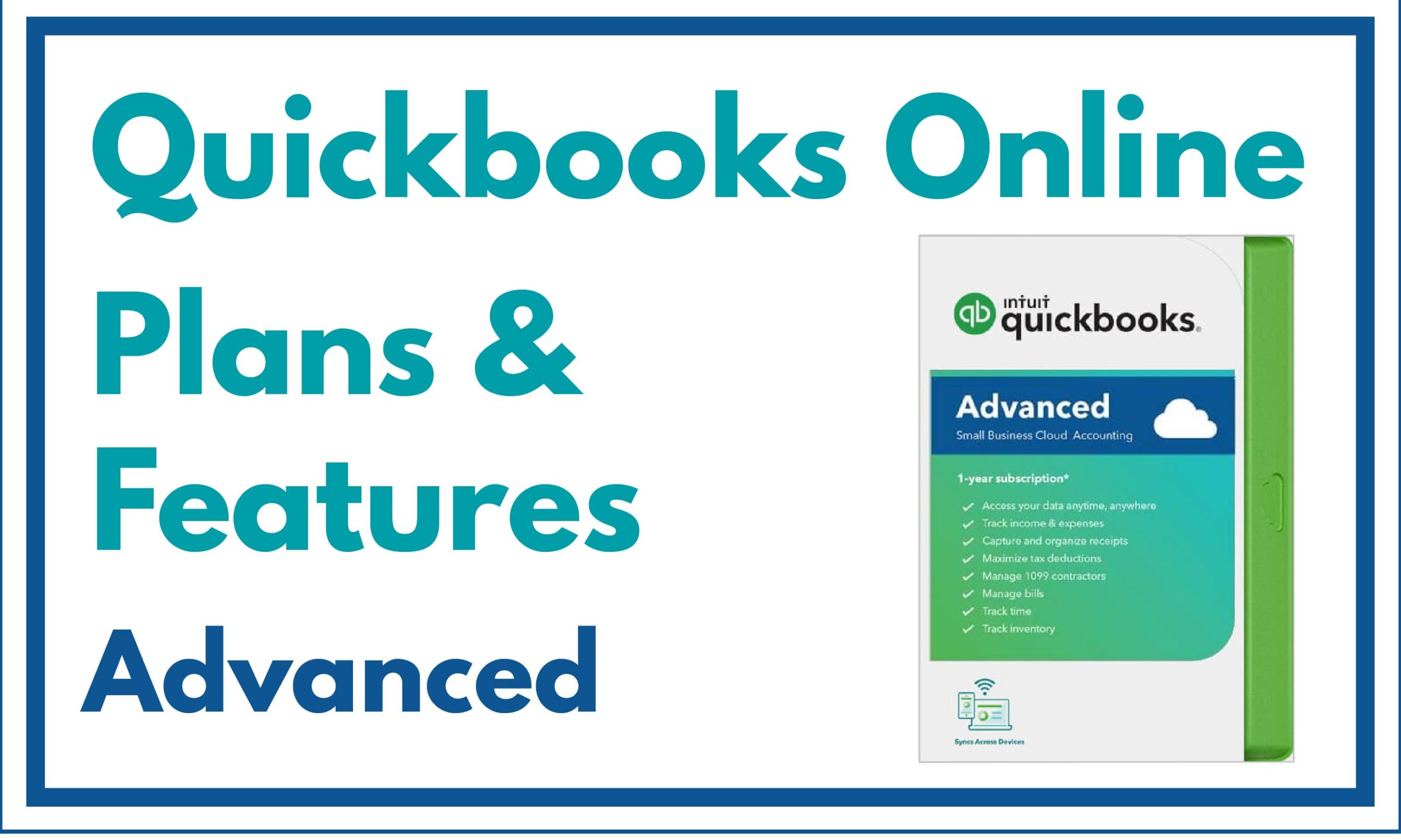 QBO Advanced Plans And Features
