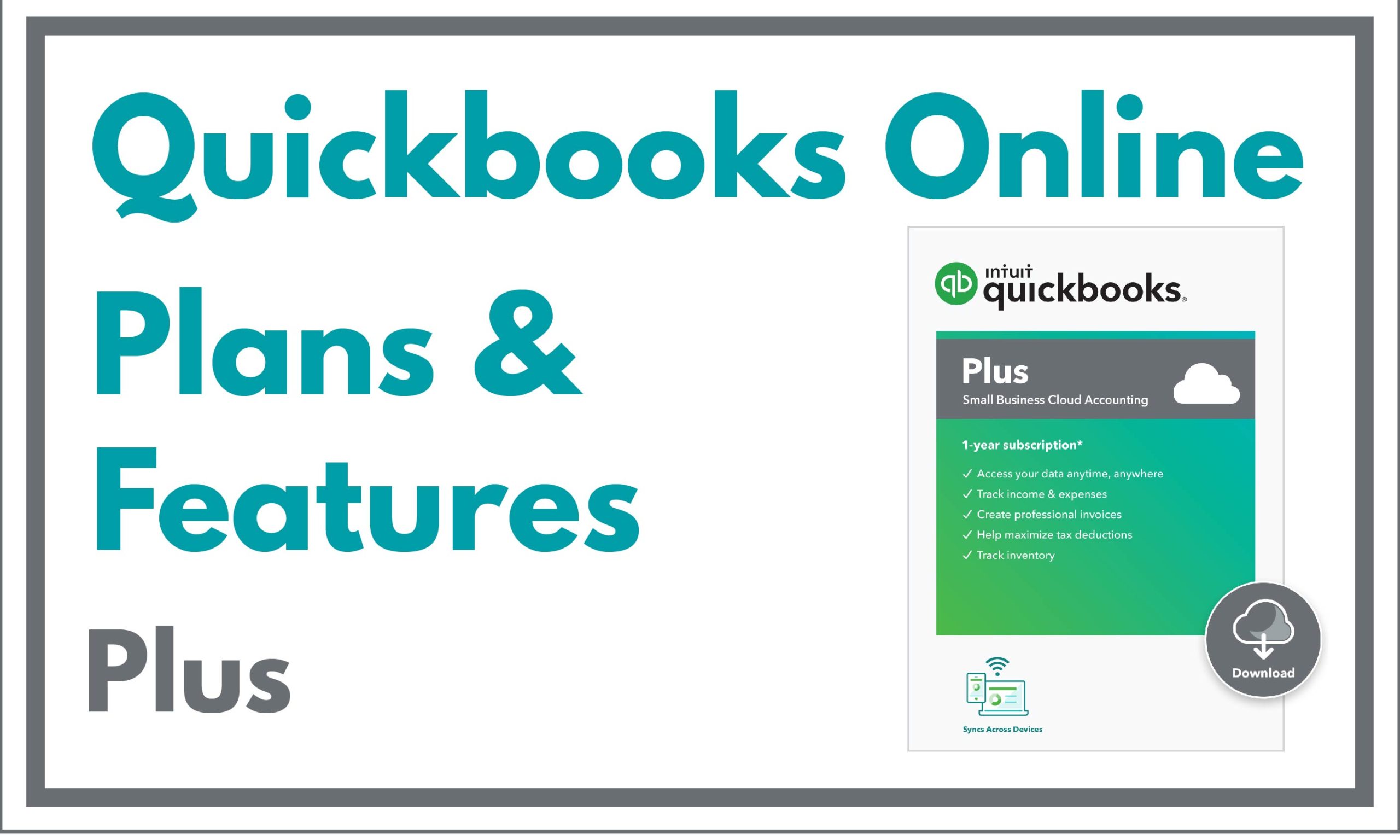 QBO Plus Plans and Features