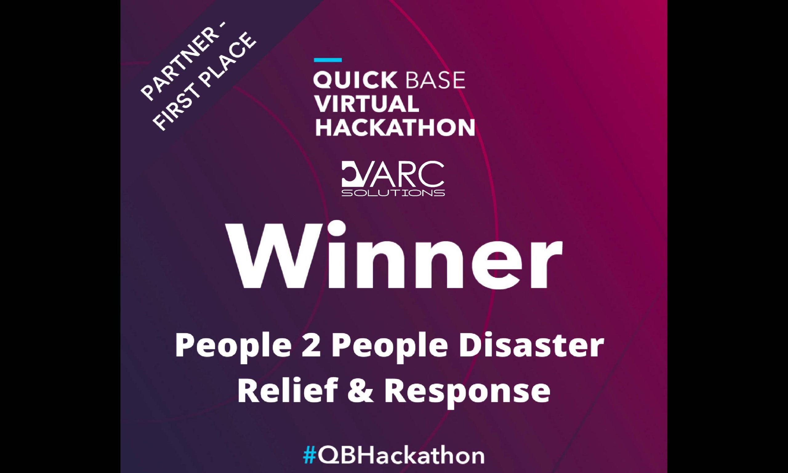 Quick Base Hackathon Winner