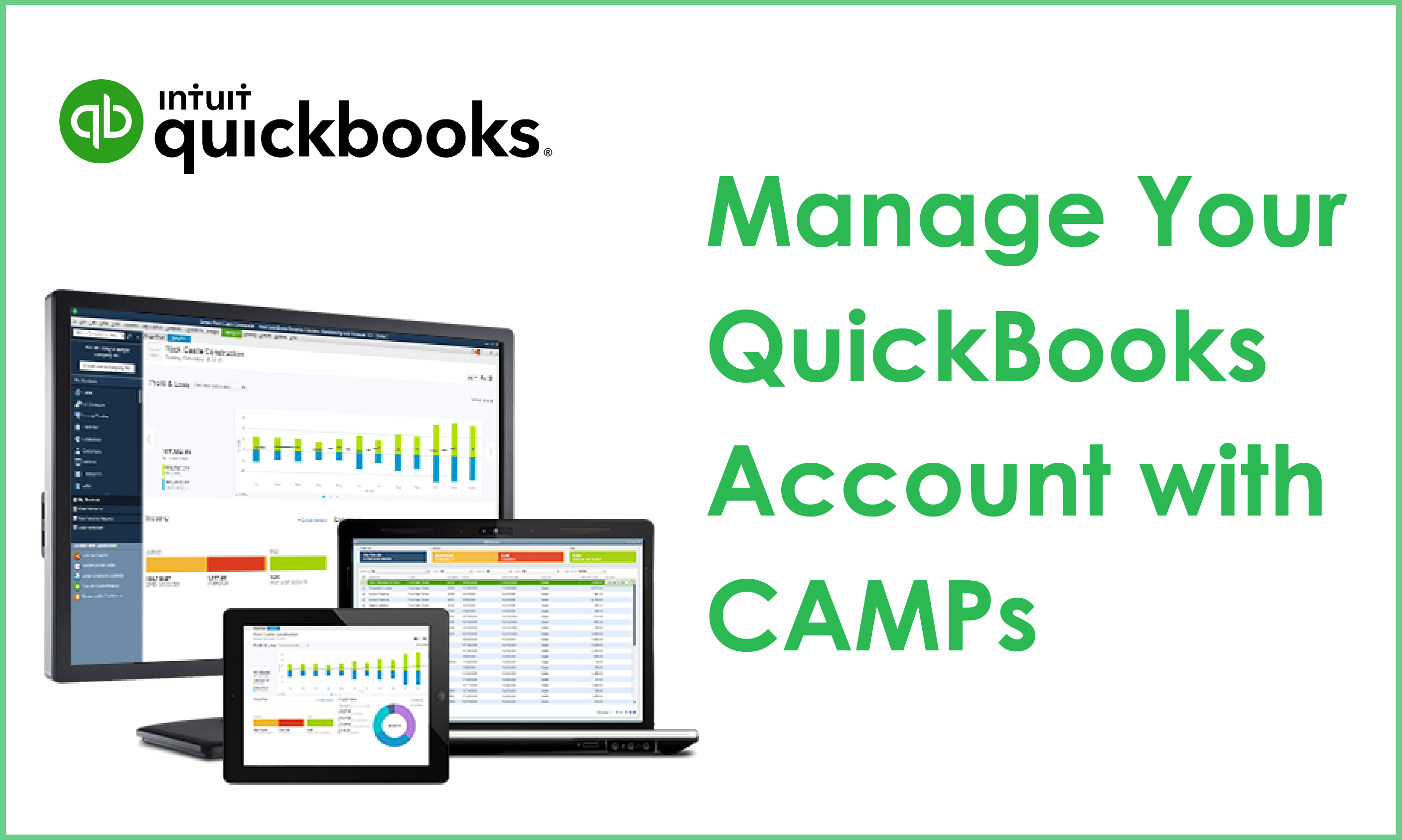 Manage Your QuickBooks Account With CAMPs