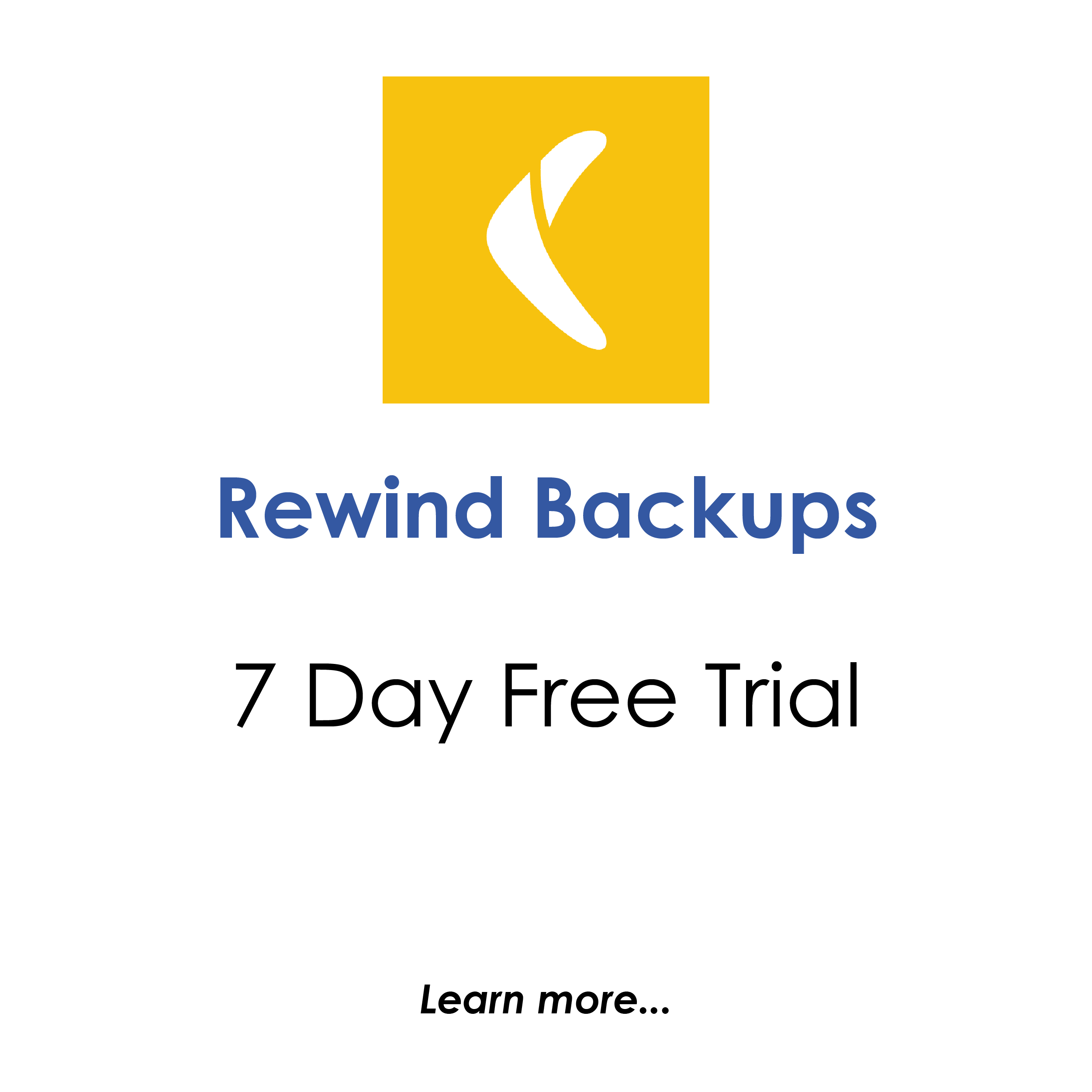 Rewind 7 day free trial