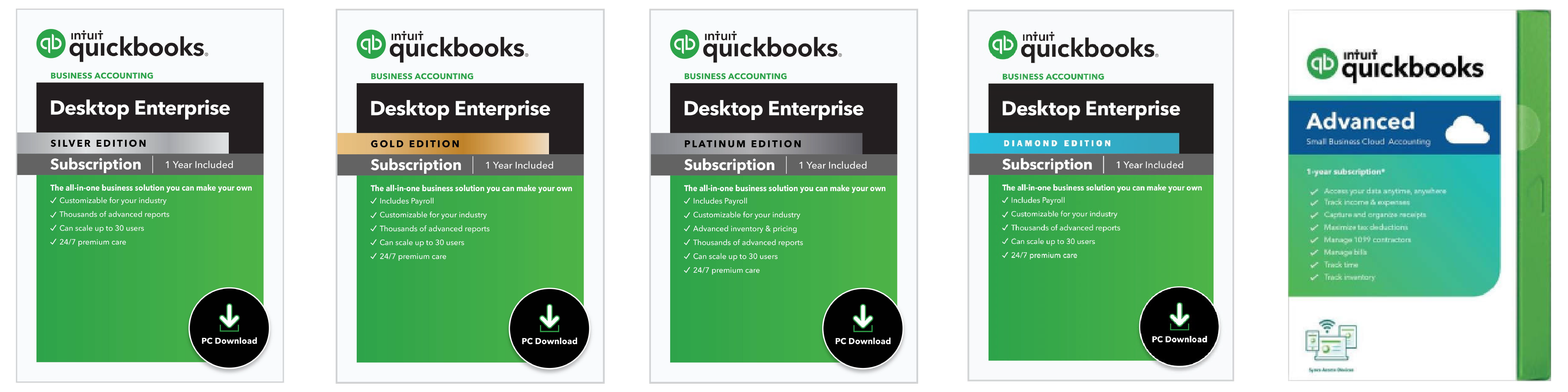 QuickBooks 2023 Boxshots