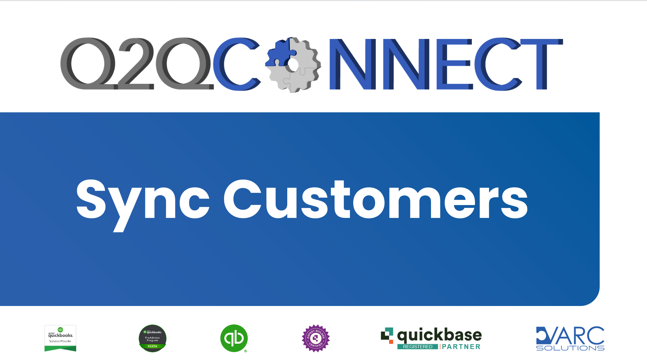 Q2QConnect-Sync Customers